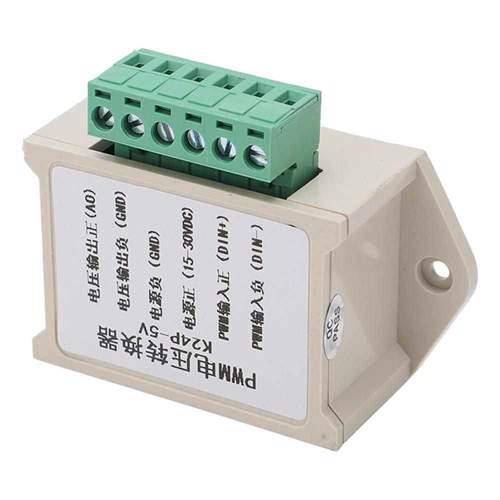 24V To 0-5V PWM Signal Converter With Shell Voltage Adapter Instrument Interface