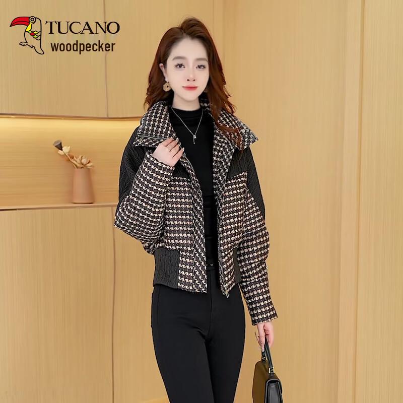 Woodpecker Short Easy-Care Mom's Down Jacket