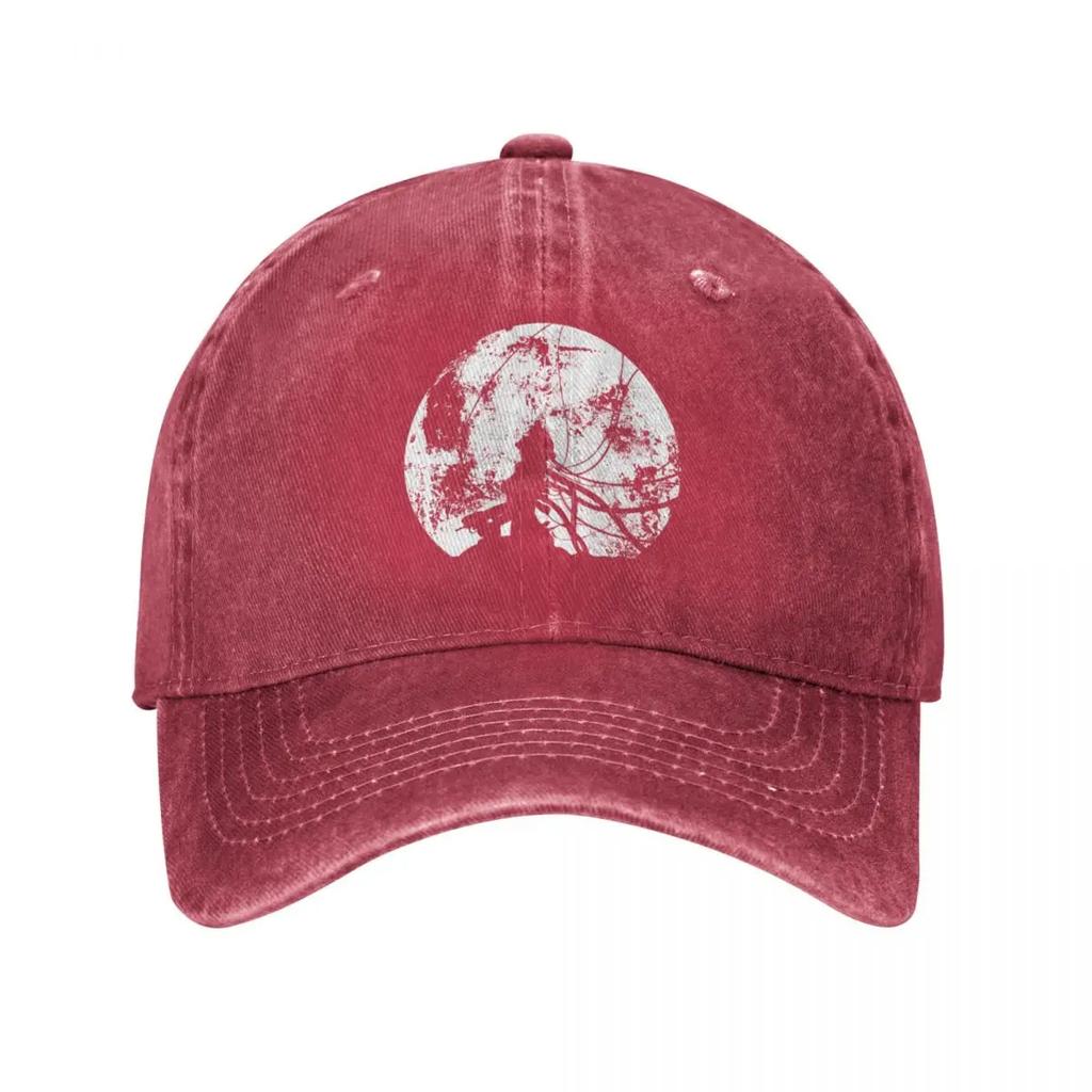 Ghost Serial ExperiUnisexts Lain Baseball Caps Vintage Distressed Cotton Anime Unisexga Sun Cap Unisex Outdoor All Seasons Hats Cap