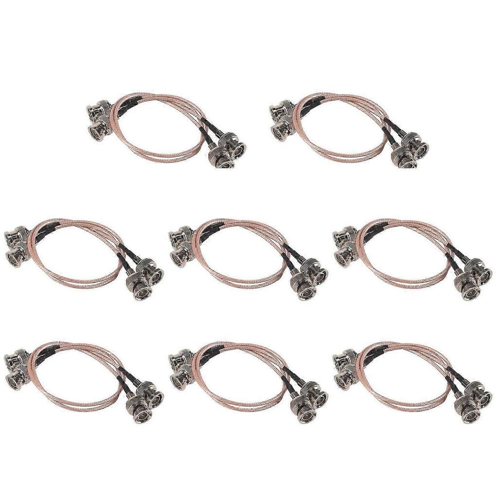 16Pcs 3G HD SDI Cable BNC Cable 30cm 75 Ohm for Cameras BMCC Video Equipment Supports HD-SDI 3G-SDI 4K 8K SDI