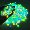 300Pcs Garden Decor Luminous Stones Glow In Dark Decorative Pebbles