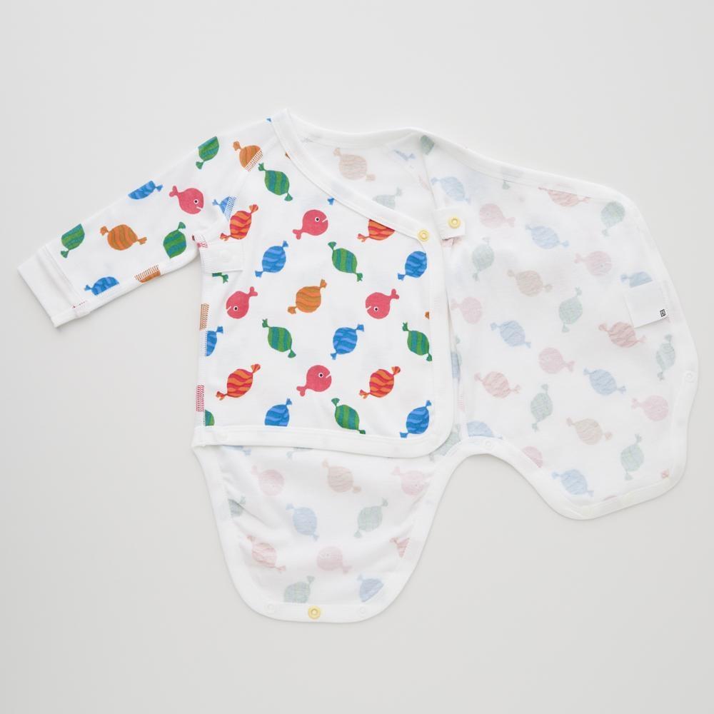 Uniqlo Боди BN PictureBook с длинным рукавом 1P 60см