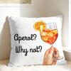 Aperols Spritz Pillow Cover Custom Cushion Cover Funny Pillow Case For Wedding Party Home Decor