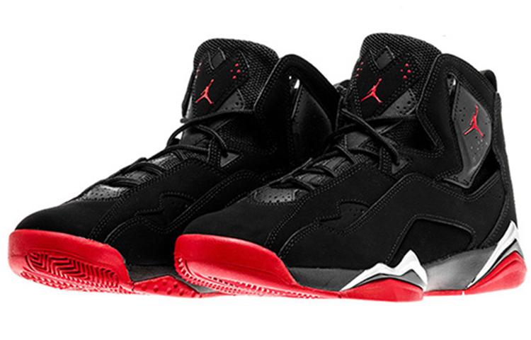 Jordan True Flight Черный/Красный Gym Металлик Серебристый 342964-001