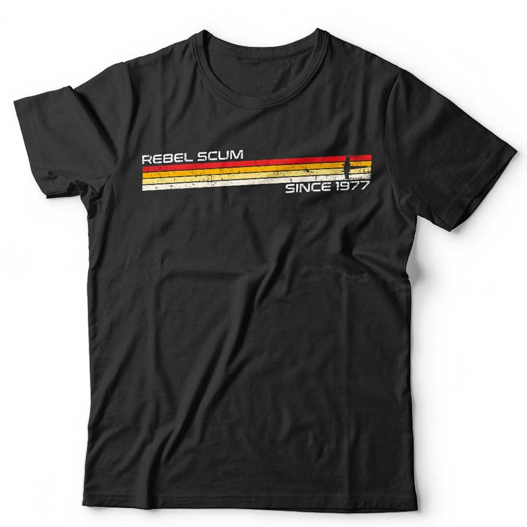 Rebel Scum Tshirt Since 1977 Unisex & Kids Sci Fi Iconic Movie Quote Retro