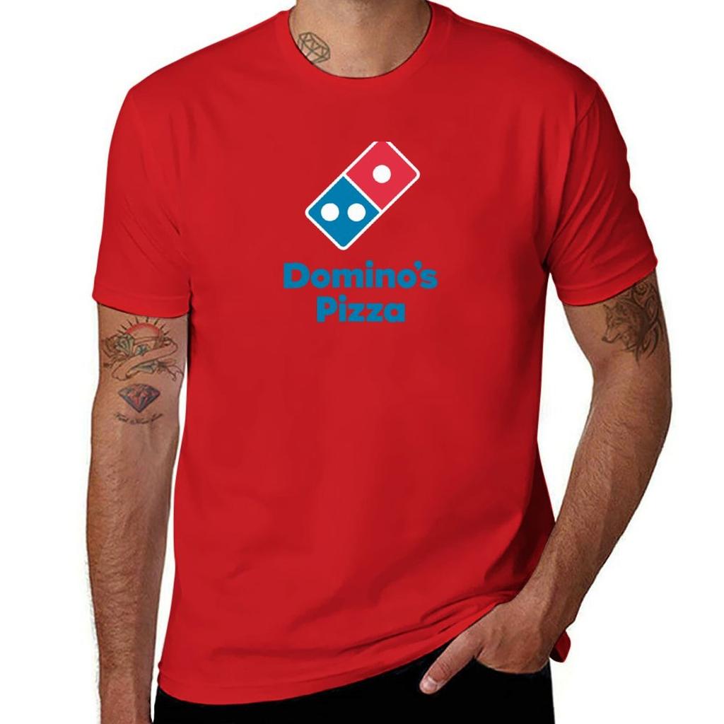 Dominos Pizza T-Shirt Designer Shirts Vintage Anime Shirt Anime Tshirt Big and Tall T Shirts for Men