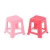 2Pcs 1:12 Dollhouse Miniature Small Chair Plastic Stool Furniture Model Decor Toy Doll House Accessories