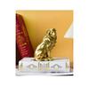 Elegant Male Lion Resin Ornament for Office or Home Decor