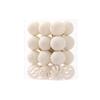 24pcs/Set Sparkling Christmas Ball Ornaments Velvet Christmas Tree Props  Festive Decoration