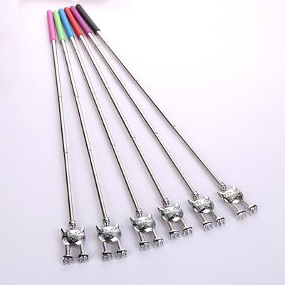 1 шт. портативные выдвижные телескопические кошачьи когти металлические когтеточки для спины/массажер для рук/пощечина с резиновыми ручками