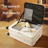 20-Inch Expandable Side-Opening Trolley Suitcase for Men & Women - Multifunctional Travel Carry-On