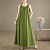 Sleeveless Plus Size Vintage New In Dresses for Women Casual Loose Long Summer Dress