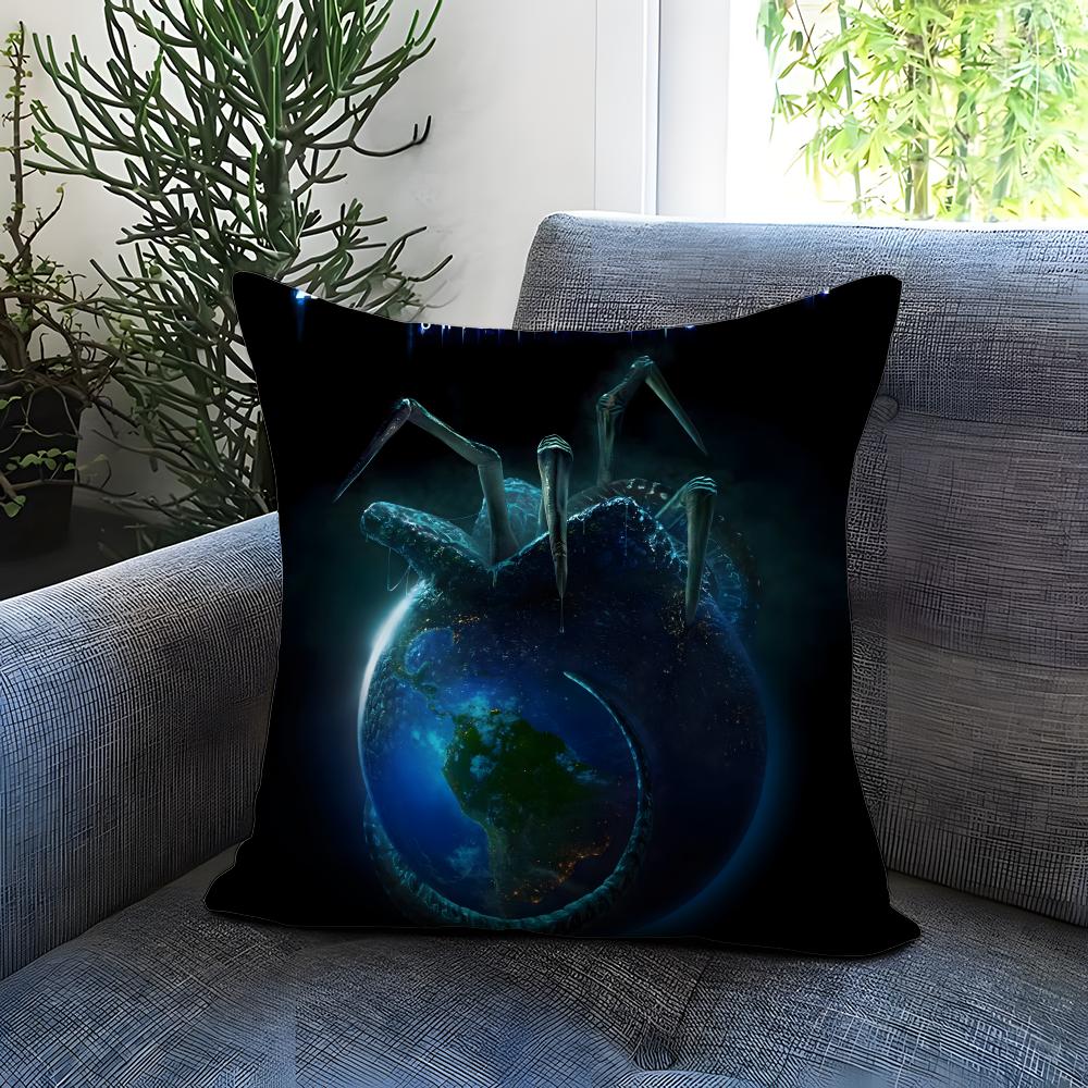 Popular Aalien Earthed Cushion Cover Comfortable Reversible Pillow Cover Ideal for Car Sofa Bedroom Beyond