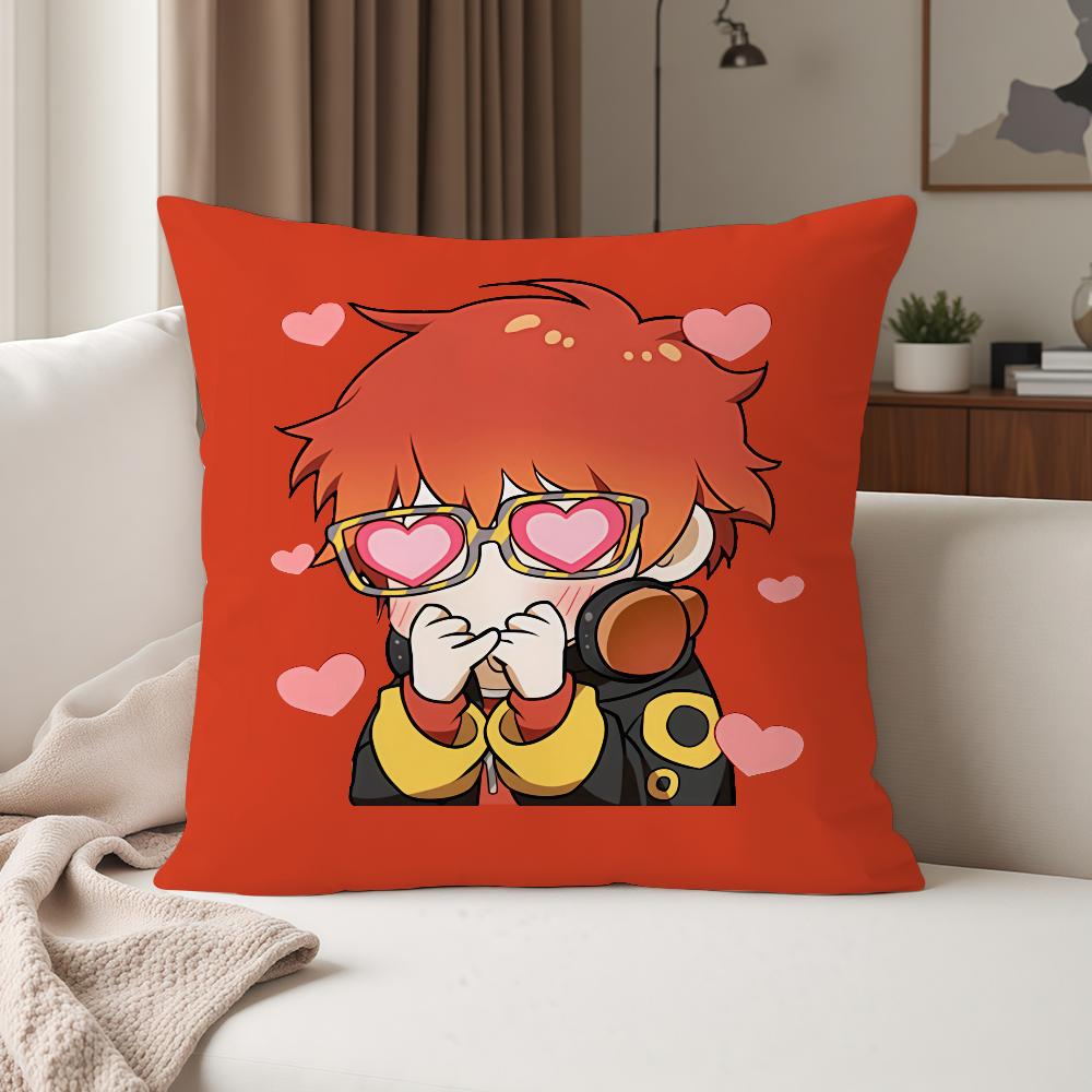 Hot Game MMystic Messenger 707 Pillow Case Suitable For Bedrooms Living Rooms Cars Home Decoration