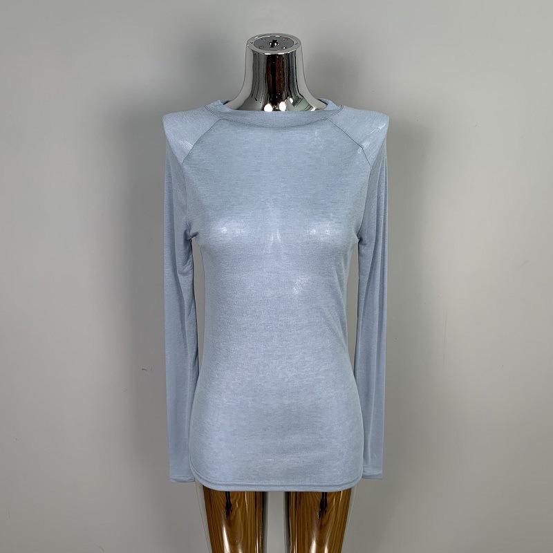 Casual and Comfortable Long Sleeved T-shirt Top for Women