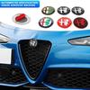 2026 Hot Sticker 3D Metal Car Front Grille Fender Badge Auto Exterior Accessories For Alfa Romeo Giulia Stelvio Giulietta 156 15
