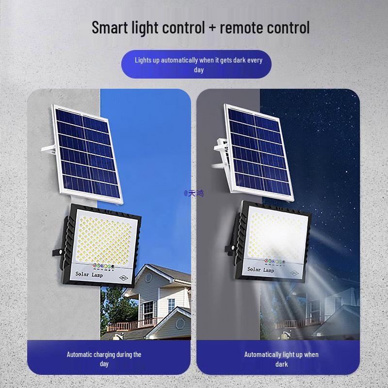 Сверхъяркие водонепроницаемые солнечные прожекторы для наружного освещения двора и улицы