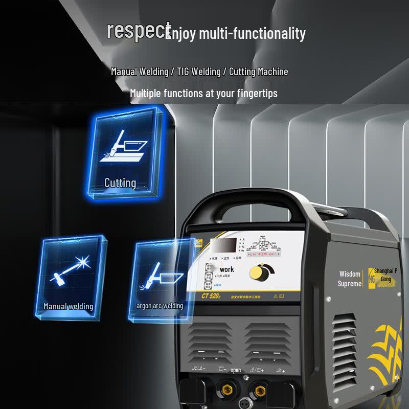 Hugong CT-520 Multi-Function 3-in-1 Welder & Plasma Cutter