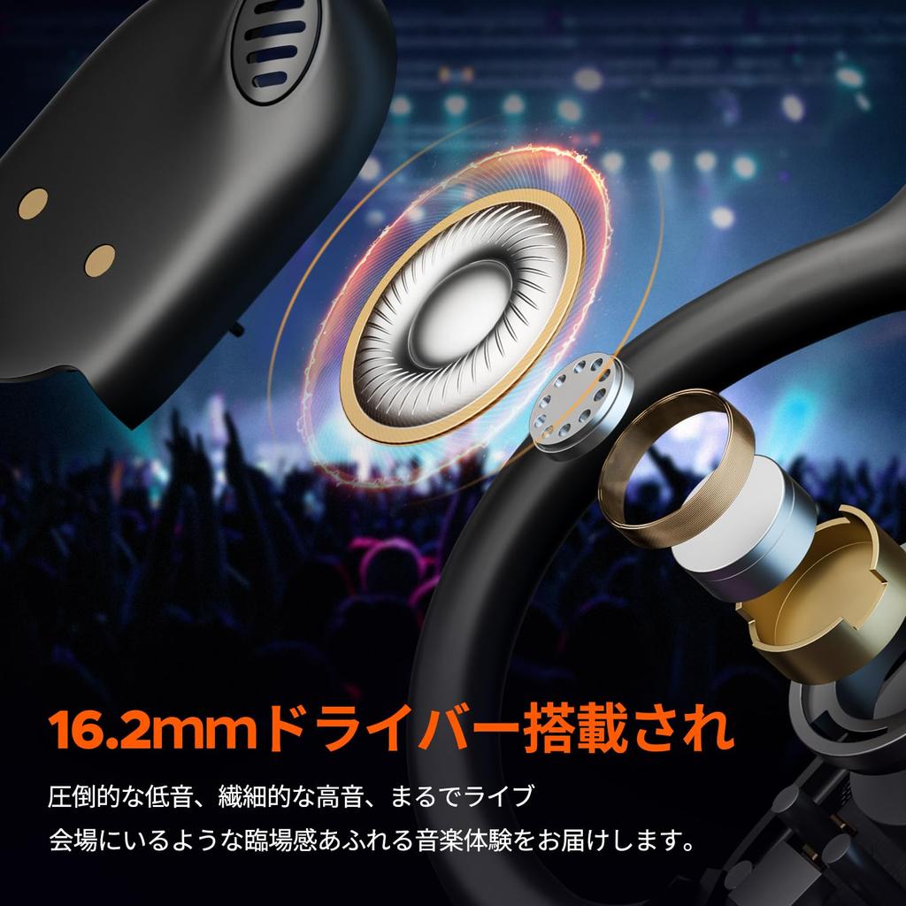 Беспроводные наушники TRUEFREE O1, которые не блокируют Bluetooth. 45 часов непрерывного прослушивания при открытом приложении Bluetooth. Спортивная комфортная компрессия.