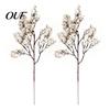 Orange Silk Plants for Halloween Decoration Realistic Artificial Flowers Autumn Home Decoration, Floral Decorative Entryway Branches Table Centerpiece