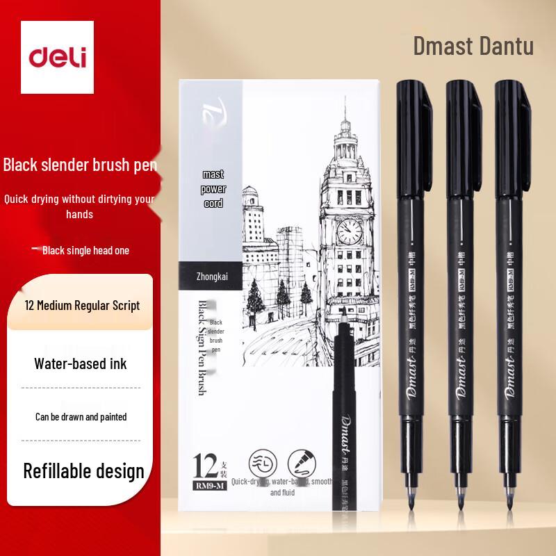 Deli Direct-Liquid Art Liner Pens