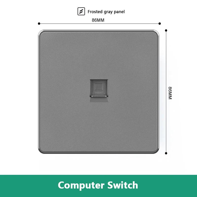 Великобритания 13A с USB Type-c 18W быстрая зарядка настенная силовая розетка вилка, Универсальный настенный выключатель света двойной USB электрическая розетка AC110-250V