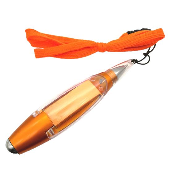 Ball Pen Ergonomic Luminous Plastic Modern Portable Signing Writing Fluently LED Ballpoint School Supplies