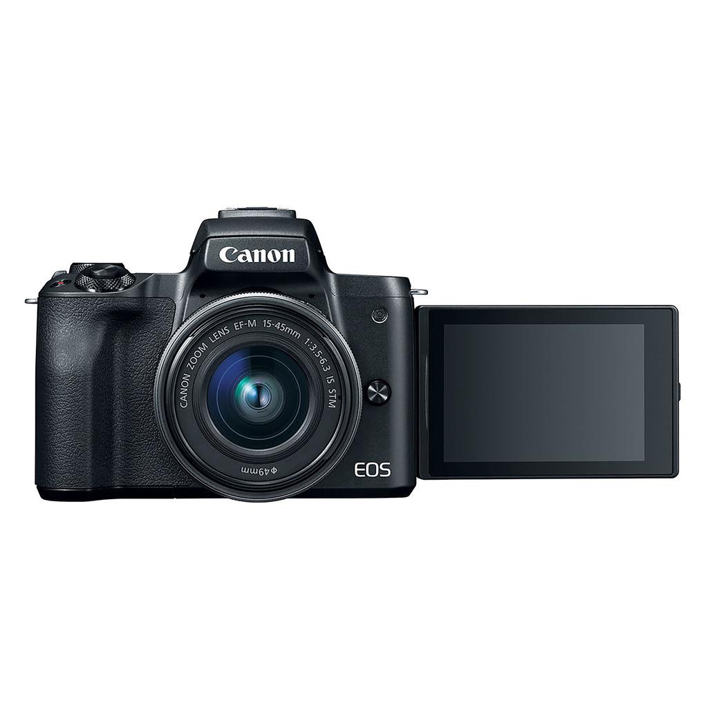 Canon Беззеркальная камера EOS M50 + зум-объектив EF-M 15-45mm f/3.5-6.3 IS STM