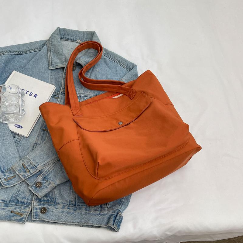 Легкая сумка большой емкости пригородная женская сумка-тоут студенческая сумка через плечо