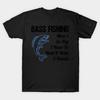 Men Black Print T-shirt Super Large TShirt Bass-fishing No-Cut Transfer Paper Print Cotton Tshirt