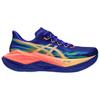Asics Superblast 3 Удобная посадка Амортизация с возвратом энергии Дышащая поддержка Беговые кроссовки Унисекс кроссовки Синий-Оранжевый 1013A177-400