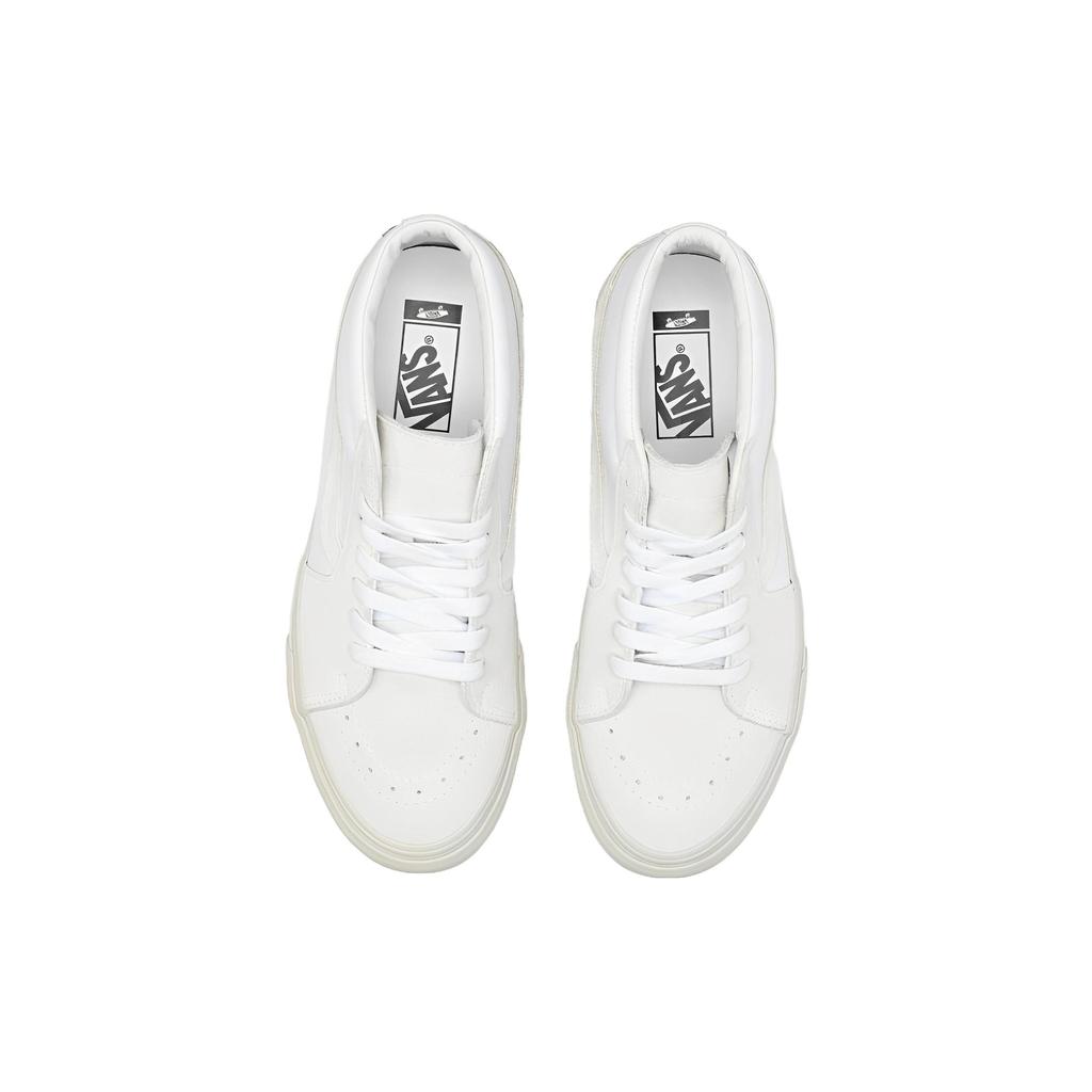 JJJJound x Vans Sk8-Mid VLT LX Hospitality Унисекс Кроссовки Белые Настоящий Белый VN0A7TNHW00