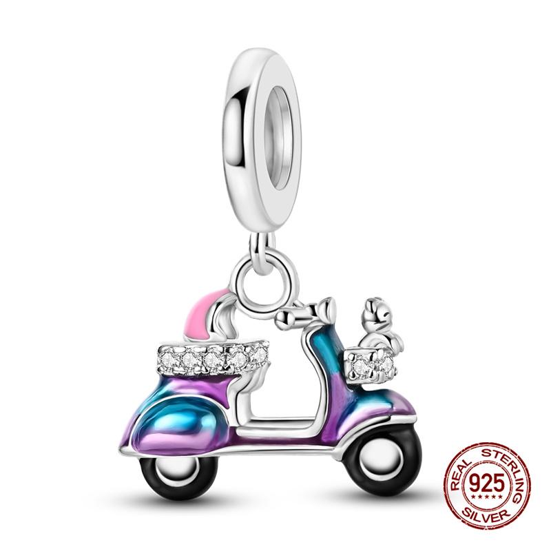 Charms Copper Off-Road Vehicle Series Charms Beads Fit 3Mm Original Bracelet Women Pendant Bead Diy Jewelry Gifts