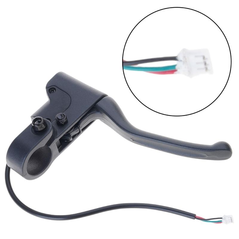 Aluminum Alloy Left Brake Lever Handbrake Replacement Aluminum Alloy Electric Scooter Brake Handle Easy Installation