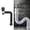 Bathroom Sink Drain Set Pipe and Stopper 2 In 1 Drainage Replace Parts for