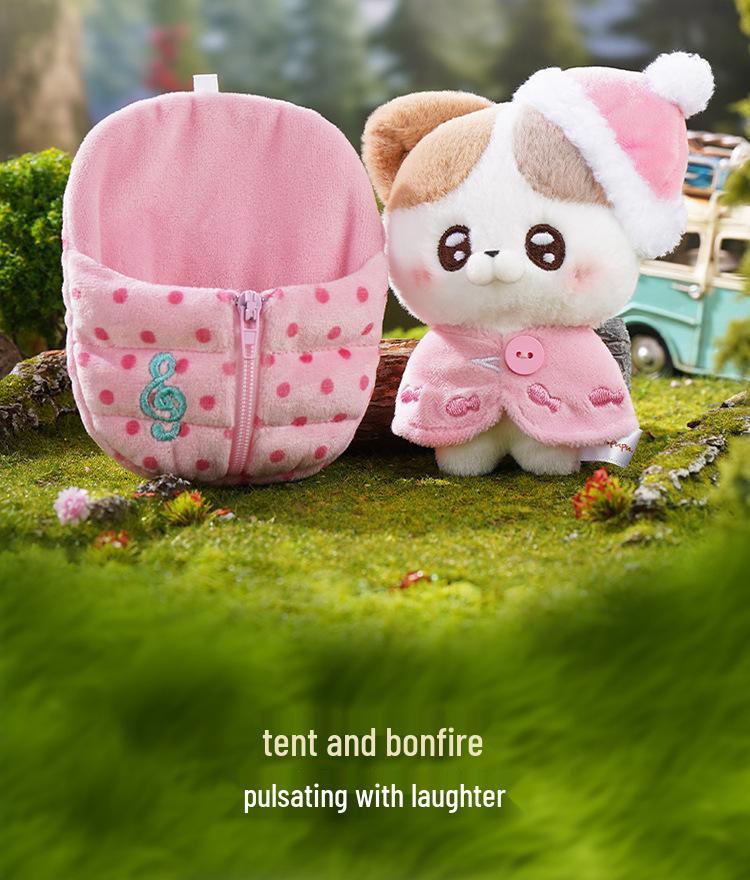 ABFUN Ручная кукла Серия Дневник на природе Плюшевая игрушка Маленькая мягкая кукла Подвеска Подарок на день рождения