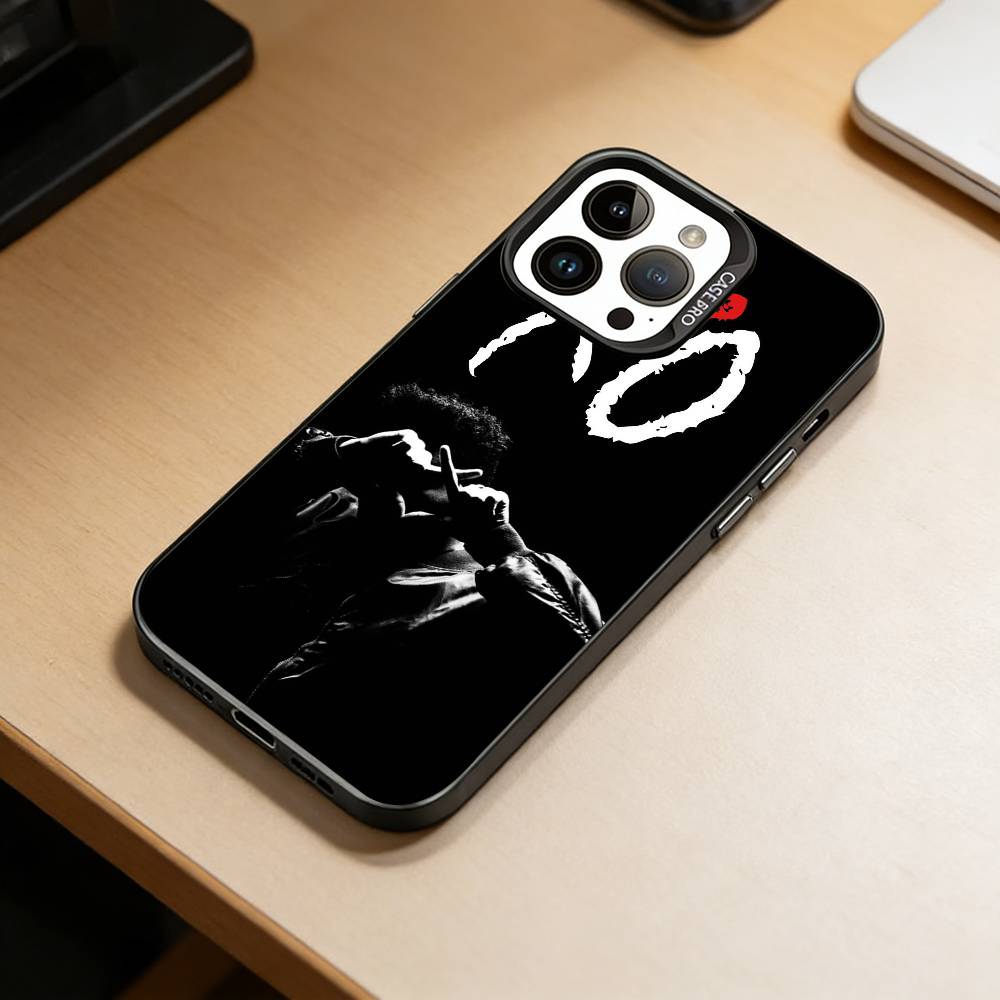 Певец-The W-Weeknd XO Чехол для телефона для iPhone 17,16,15,14,13,12,11 Plus,Pro Max,XS,Цветной Серебристый Черный Чехол