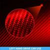 Carbon Fiber Car Accessories Dashboard Storage Panel Modified Interior Cover Sticker Trim For Lexus IS250 IS350 300H 2013-