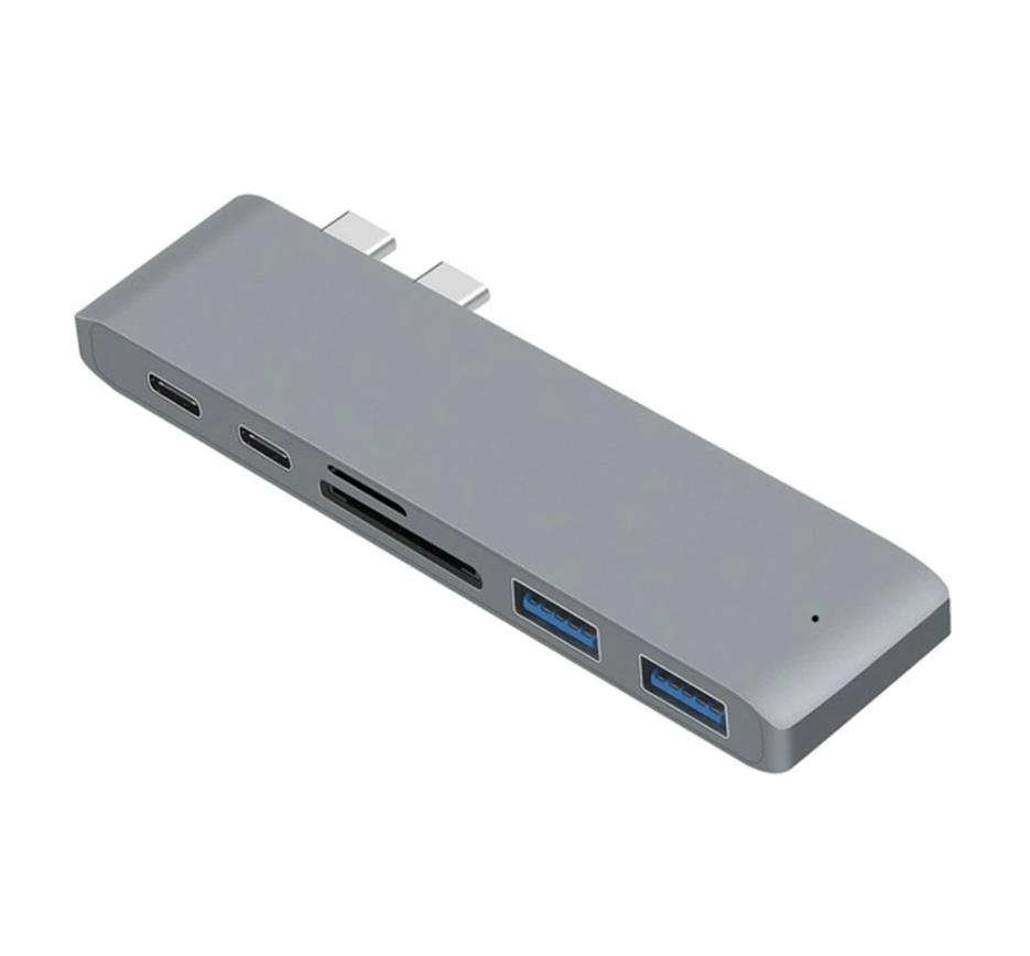 Adapter Hub Przejściówka Usb-C Usb Thunderbolt Hdmi 4K Do Macbook Pro Air