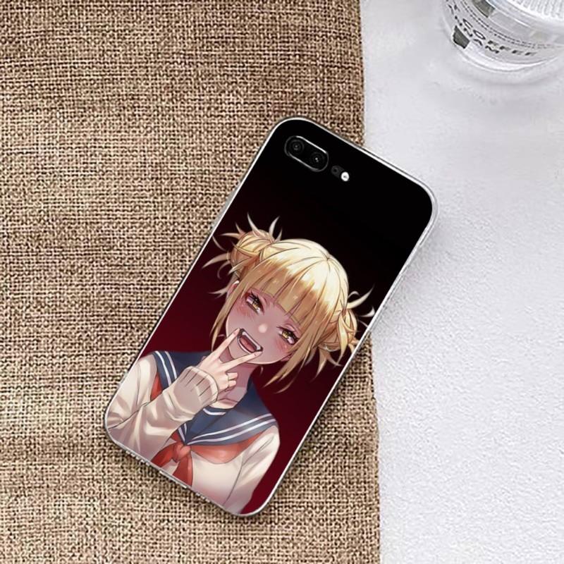 Чехол для телефона Himiko Toga Boku для Huawei P50 P40 P30 Pro Mate 40 30 Pro Nova 8 8i Y7P Honor Прозрачный чехол для телефона