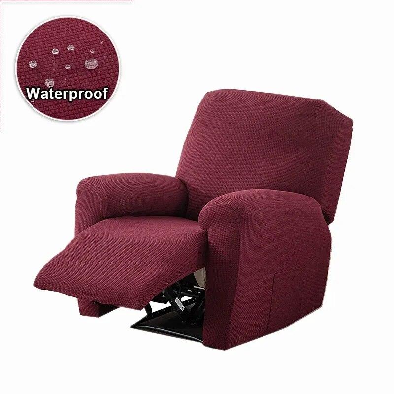Водонепроницаемый чехол для дивана с откидной спинкой для гостиной, жаккардовый чехол для дивана, нескользящий чехол для кресла, офисный домашний декор, чехол для дивана