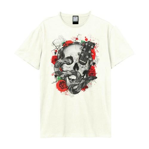 Amplified Unisex Adult Snake And Strings T-Shirt
