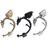 Creative Personality Gothic Punk Flying Dragon Ear Clips Earrings Without Piercing