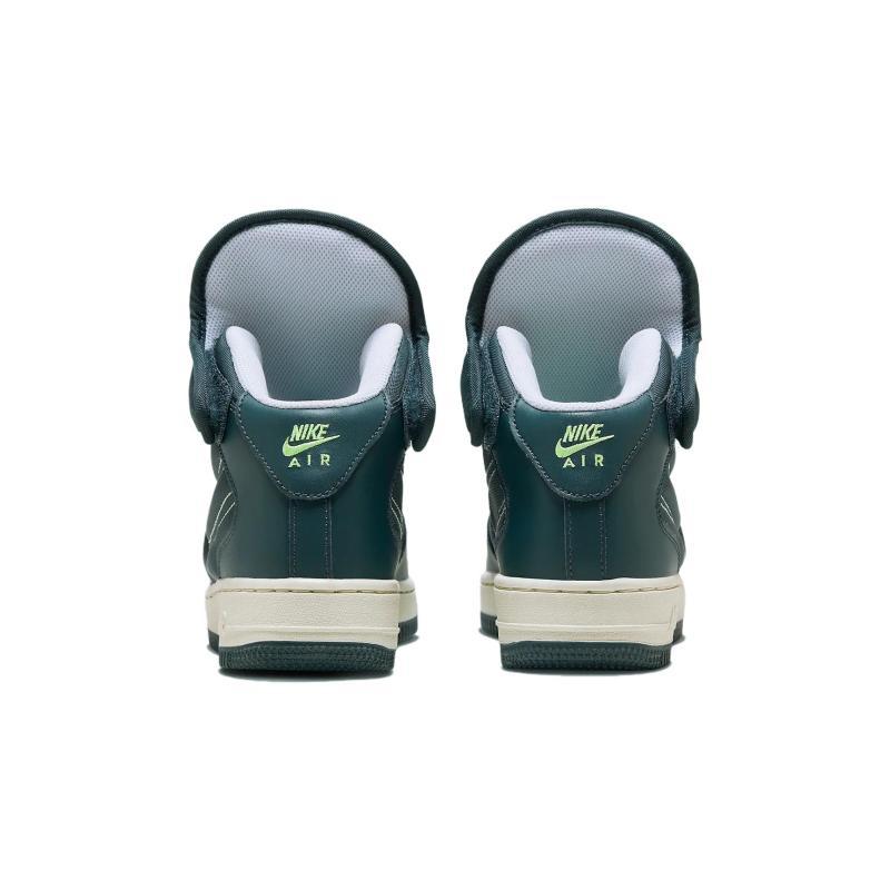 Nike Air Force 1 Противоскользящие Износостойкие Полувысокие Детские Кеды для Скейтбординга Зеленые Кроссовки FD4641-300