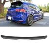 Rear Roof Spoiler Lip Anti Corrosion Rear Roof Wing Easy Installation for Hatchback ABS Spoiler Extension