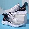 Fashion Sports Shoes Women's Shoes 2025 Autumn Mesh Surface Casual Breathable Lightweight Soft Sole Shock Absorbing Running Shoes Men