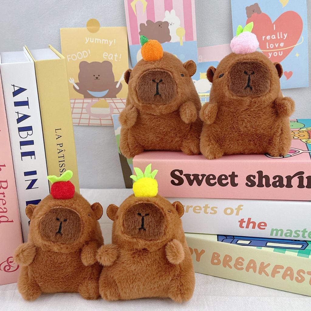 Popular Guinea Pig Plush Keychain - Cute Cavy Backpack Charm & Ornament