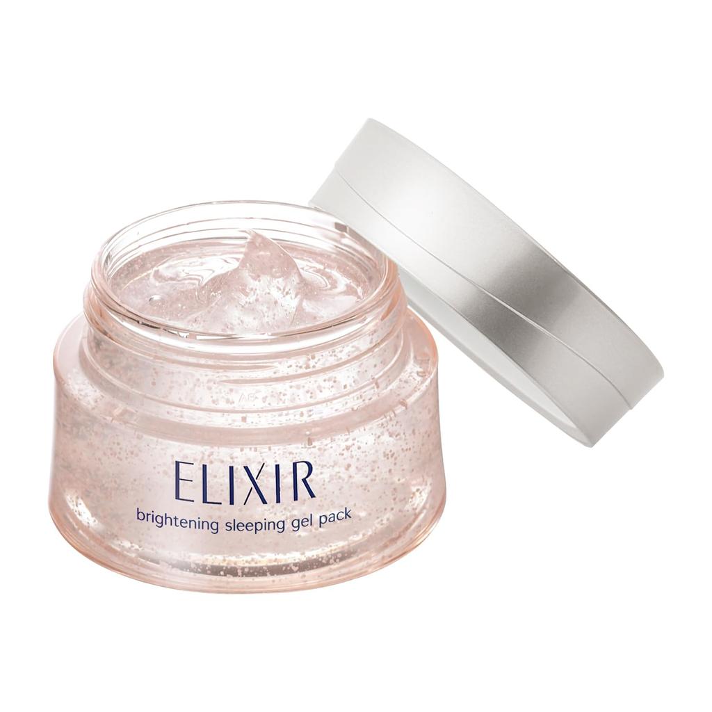 Elixir Brightening Sleeping Gel Pack with a pleasant aqua floral scent [Quasi-drug]