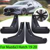 Apktnka 4x Mudflaps For Mazda 3 Mazda3 BP 2022 Hatchback Mud Flaps Splash Guards Mudguards Front & Rear Fender