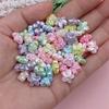 Flowers Hand-made Accessories 80/100pcs Love Bracelet Fashion Macaron Color Mix Colour DIY Materials Butterfly Beads Necklace